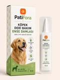 PatiFora Neck Drops for Dogs (20-40 kg) - 10-Pack premium 3D packaging