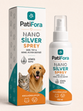 PatiFora Nano Silver Spray for Pets - 150 ml premium 3D packaging