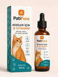 PatiFora B-Complex Vitamin Support for Kedi premium 3D packaging