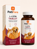 PatiFora L-Lysine Immune Support premium 3D packaging