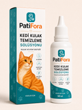 PatiFora Ear Cleaning Solution for Pets - 50 ml premium 3D packaging