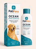 PatiFora Ocean Scented Shampoo for Dogs - 200 ml premium 3D packaging
