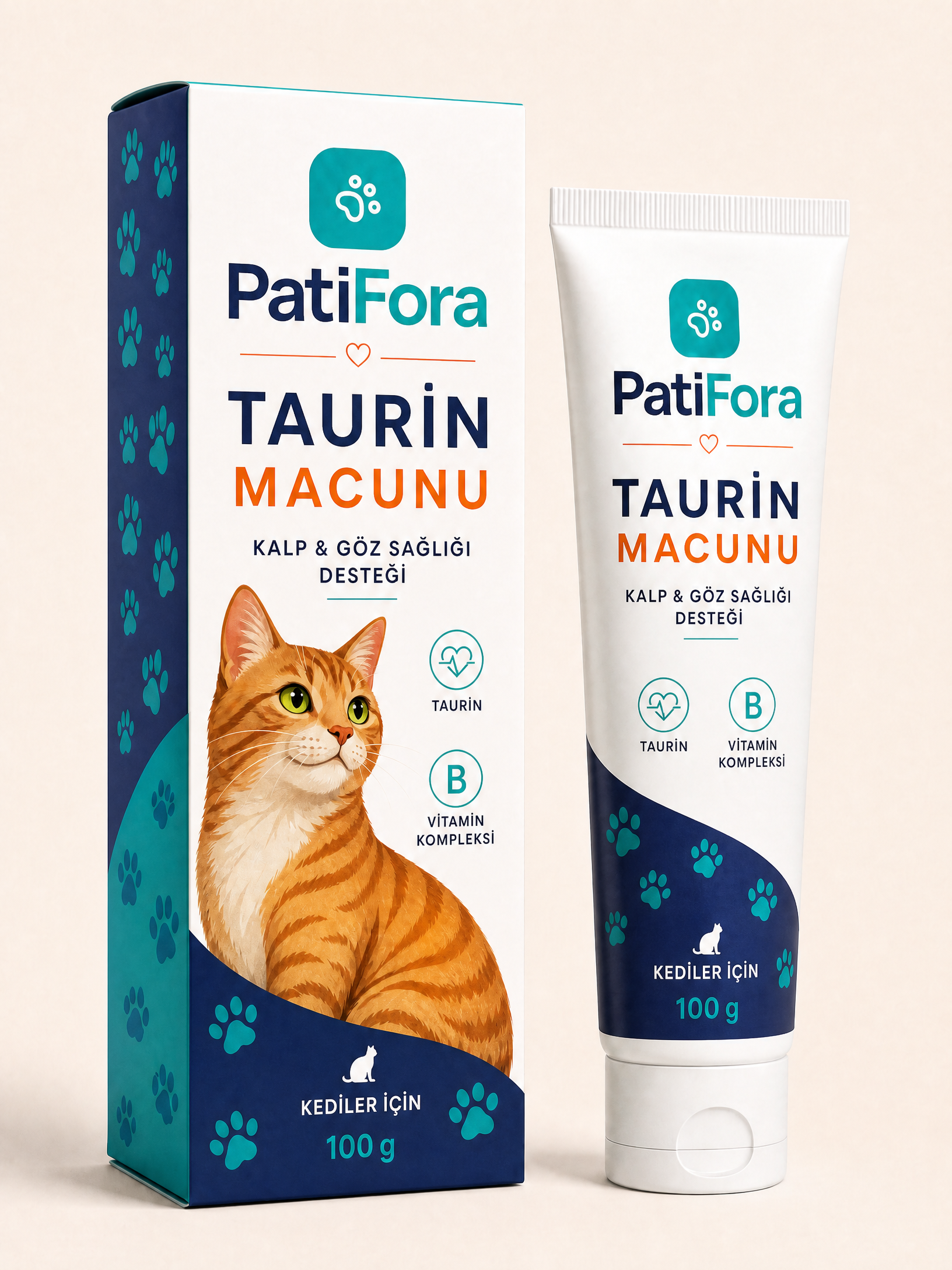 PatiFora Taurine premium 3D packaging