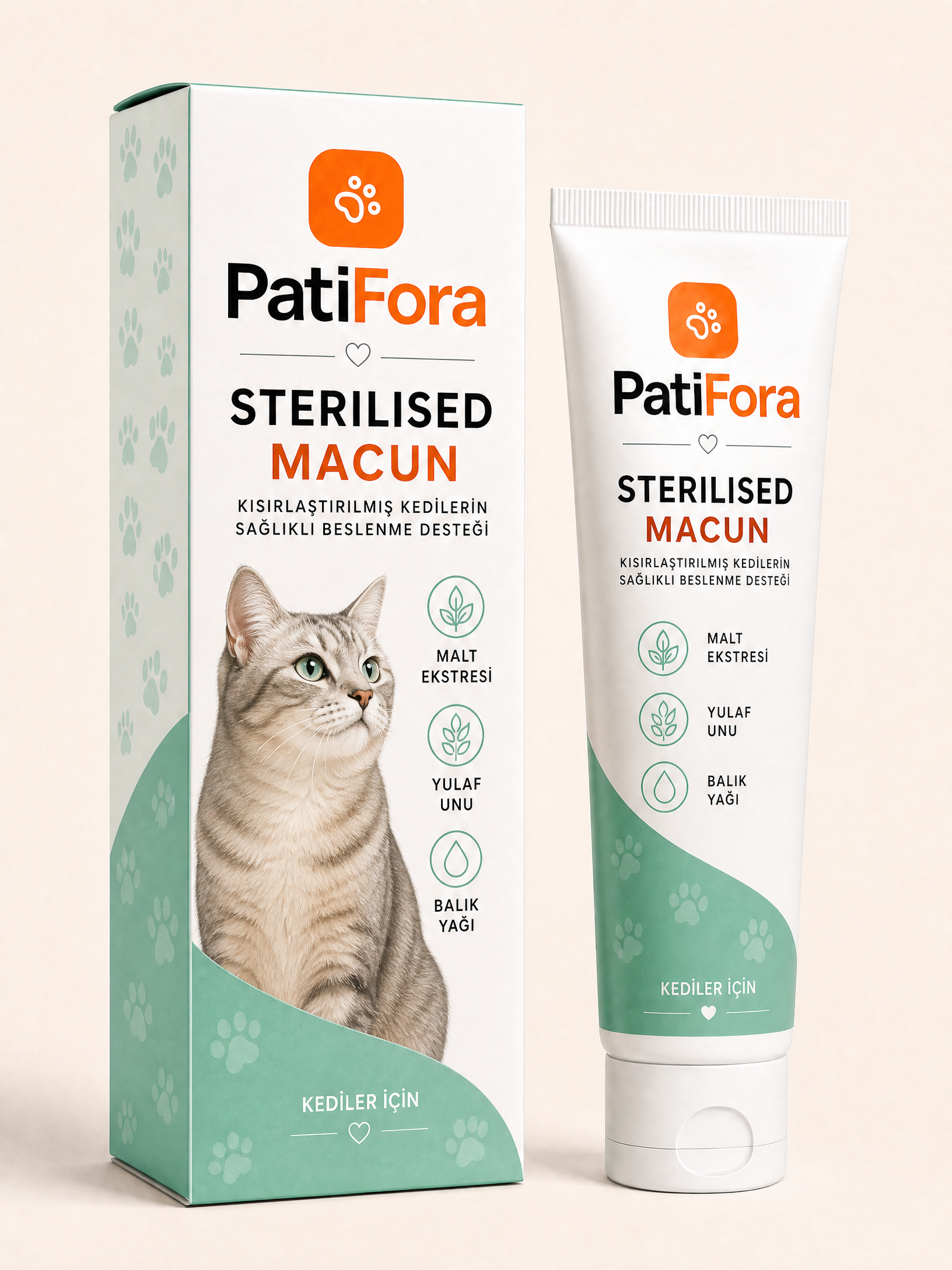 PatiFora Sterilised premium 3D packaging