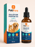 PatiFora Calcium & Bone Support premium 3D packaging