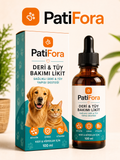 PatiFora Biotin & Skin Support for Genel / hedef tür teyidi gerekli premium 3D packaging