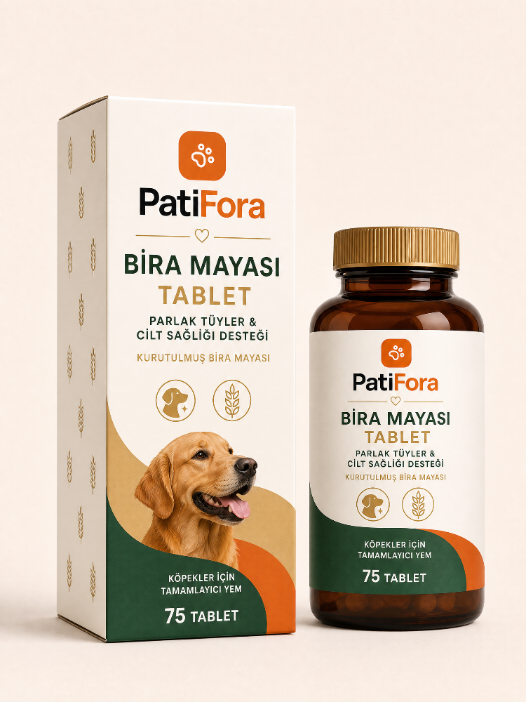 Köpekler İçin Bira Mayası Tablet 75 Tablet