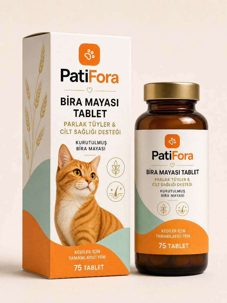 Kediler İçin Bira Mayası Tablet 75 Tablet