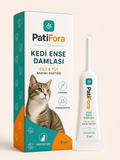 PatiFora Neck Drops for Pets (1-10 kg) - 10-Pack premium 3D packaging