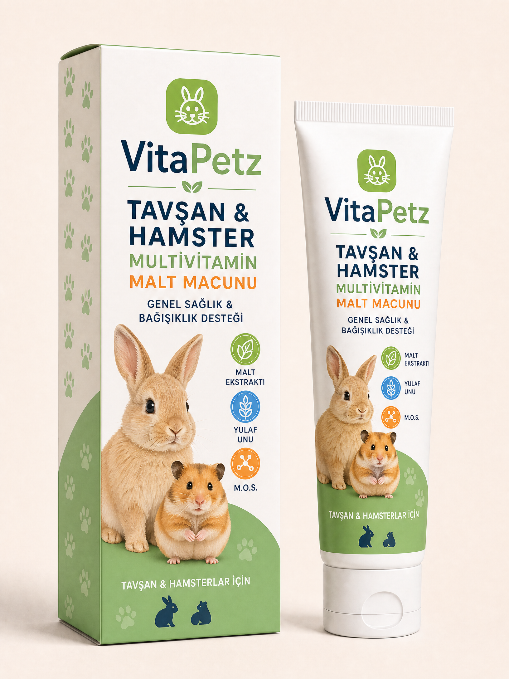 PatiFora Tavşan-Hamster premium 3D packaging