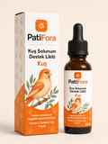 PatiFora Bird Respiratory Support Solution - 30 ml premium 3D packaging