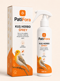 PatiFora Bird Herbo Spray Skin & Feather Care - 150 ml premium 3D packaging