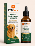 PatiFora Immune System Support for Köpek premium 3D packaging